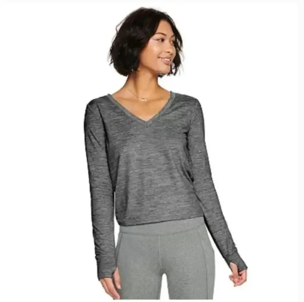 SO Open Back Long Sleeve Twisted Top